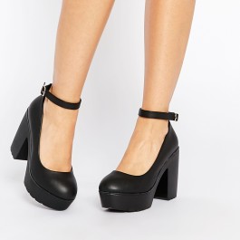 Black Darcy Chunky Shoes